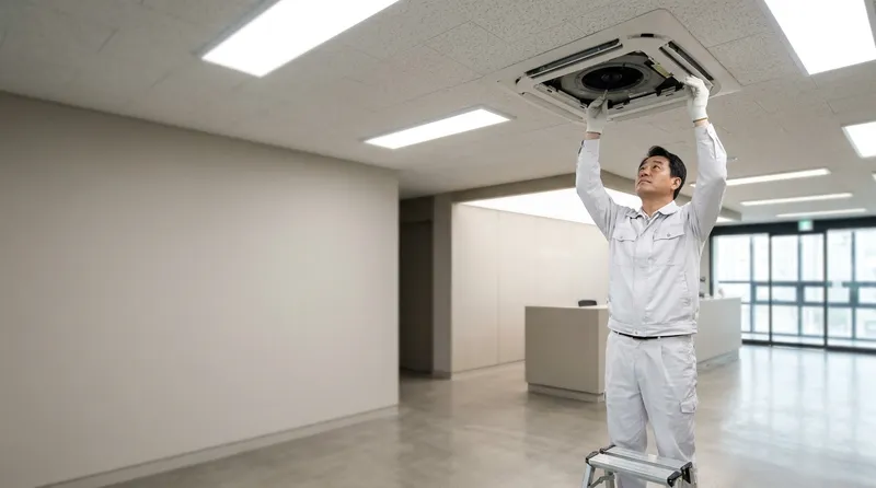 송파구 가락동 상가 에어컨청소 비용 메인 작업